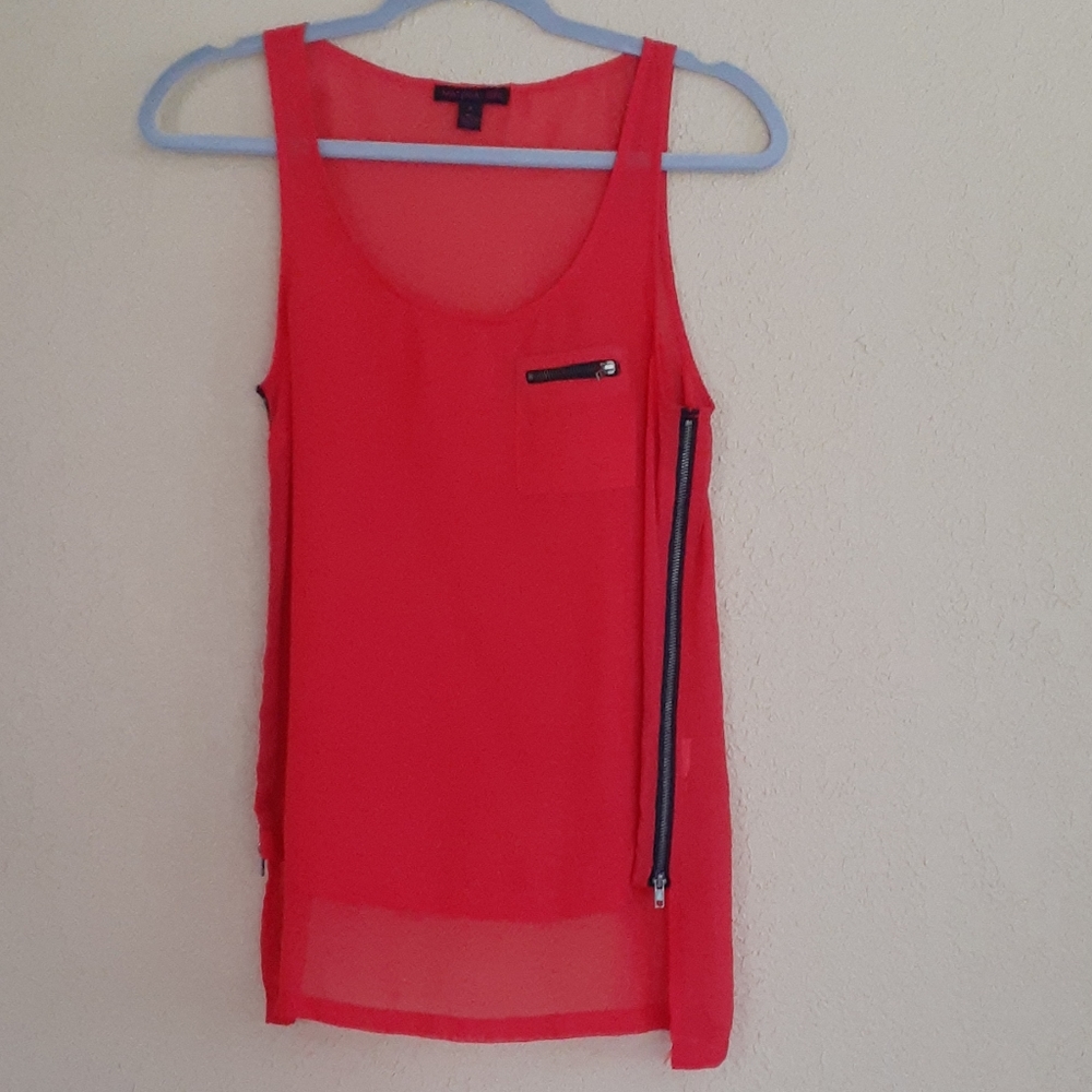 Material Girl NWOT Sheer tank top